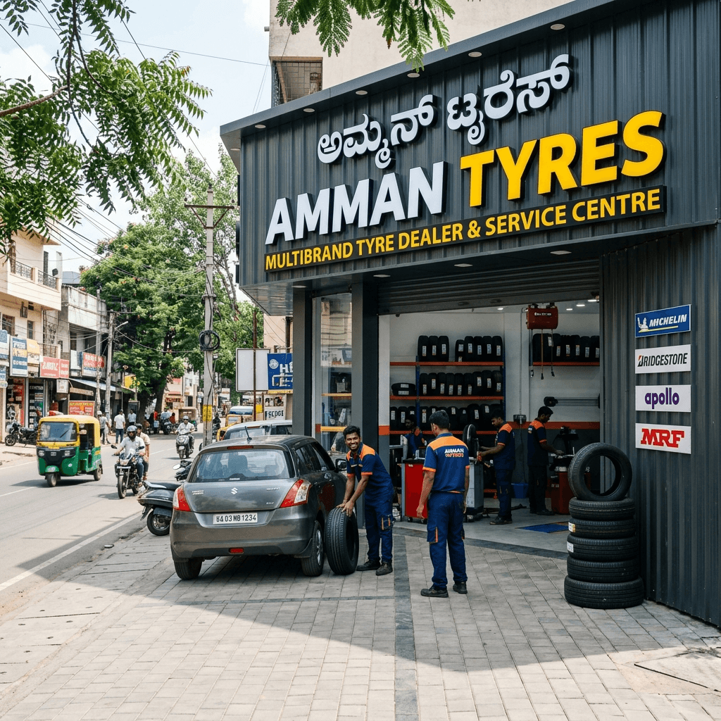 Amman Tyres Heritage Showroom